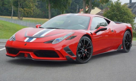 Тюнеры Mansory представили обвес для Ferrari 458